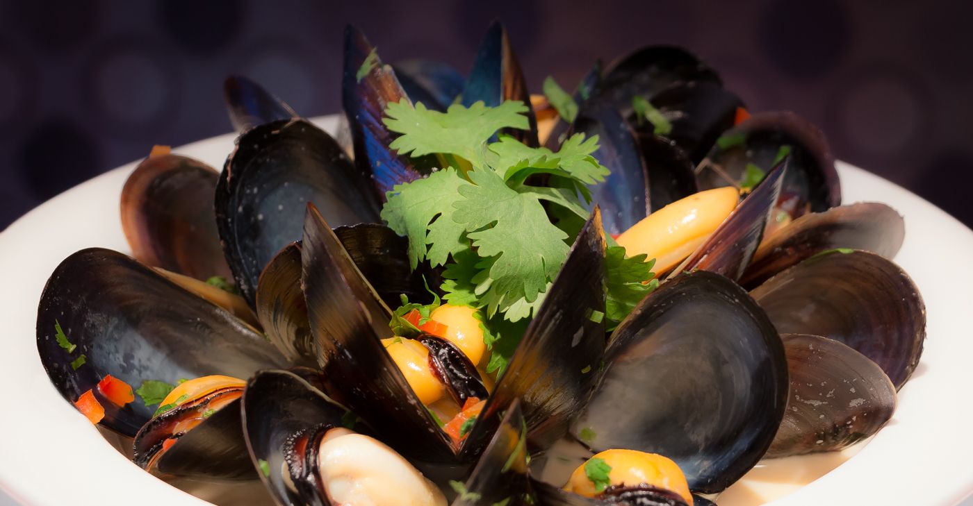 Steamed Mussels