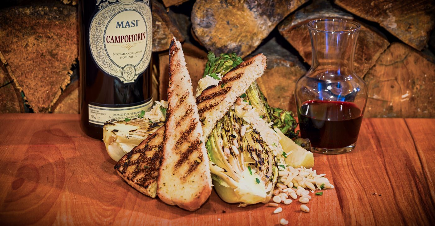 Grilled Caesar Salad
