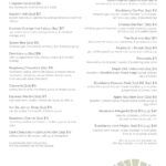 WINTER WEB MENU 2024 MARTINIS:COCKTAILS