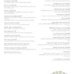 WINTER WEB MENU 2025 MARTINIS:COCKTAILS